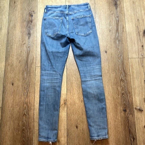 AGOLDE Sophie Distressed Skinny Jeans Size 28 - Picture 3 of 12